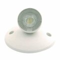 Nora Lighting Emergency LED Single Head Remote, Wide Lens, 1x 2W, 110lm, White, NE-863LEDW NE-863LEDW